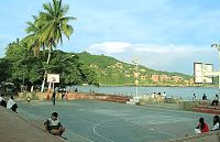 Zihuatanejo's basketball court
