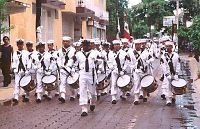 Mexican Navy on parade